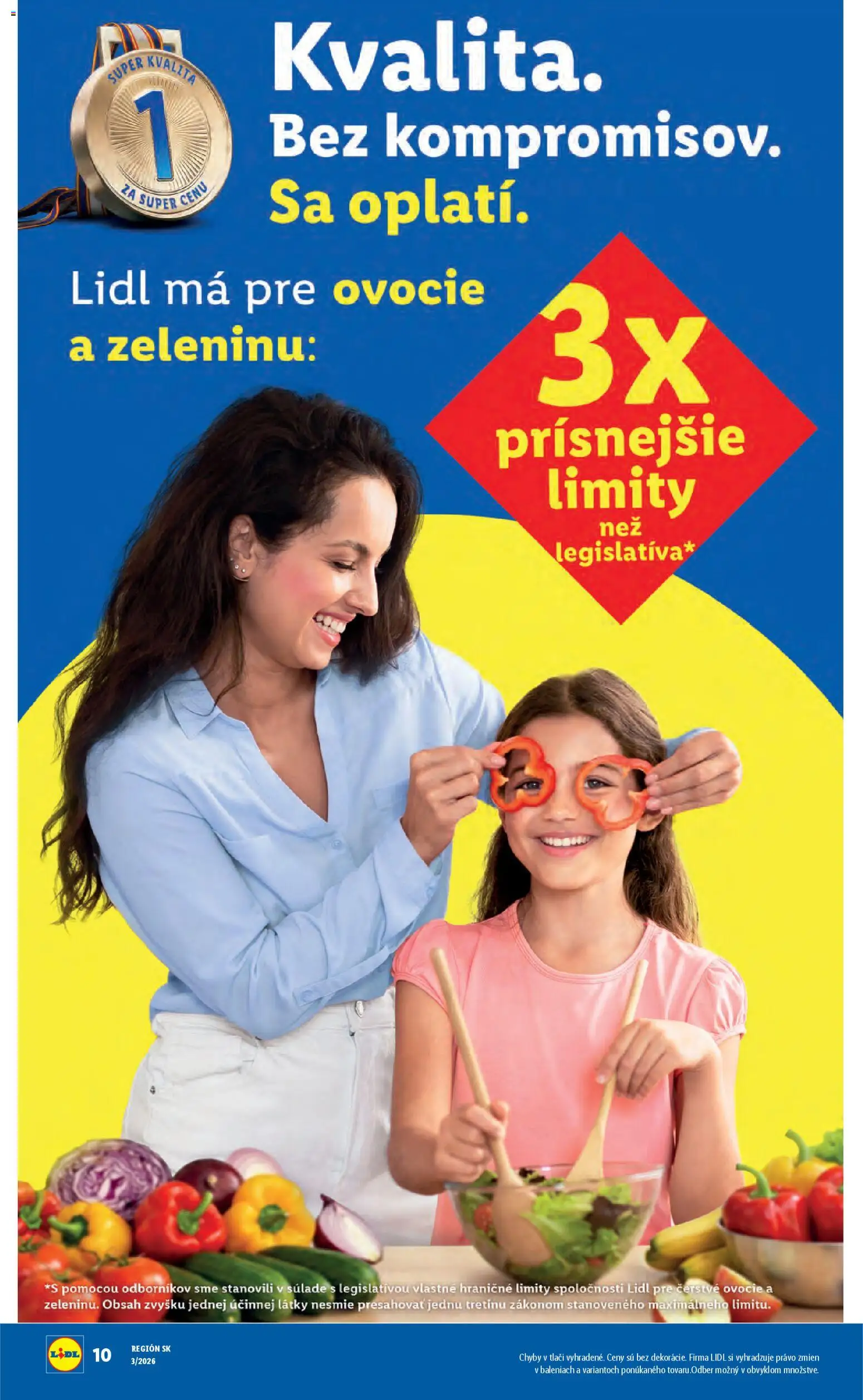 Nové Lidl akcie – leták je platný od 15.01.2026 | Strana: 44 | Produkty: Ovocie