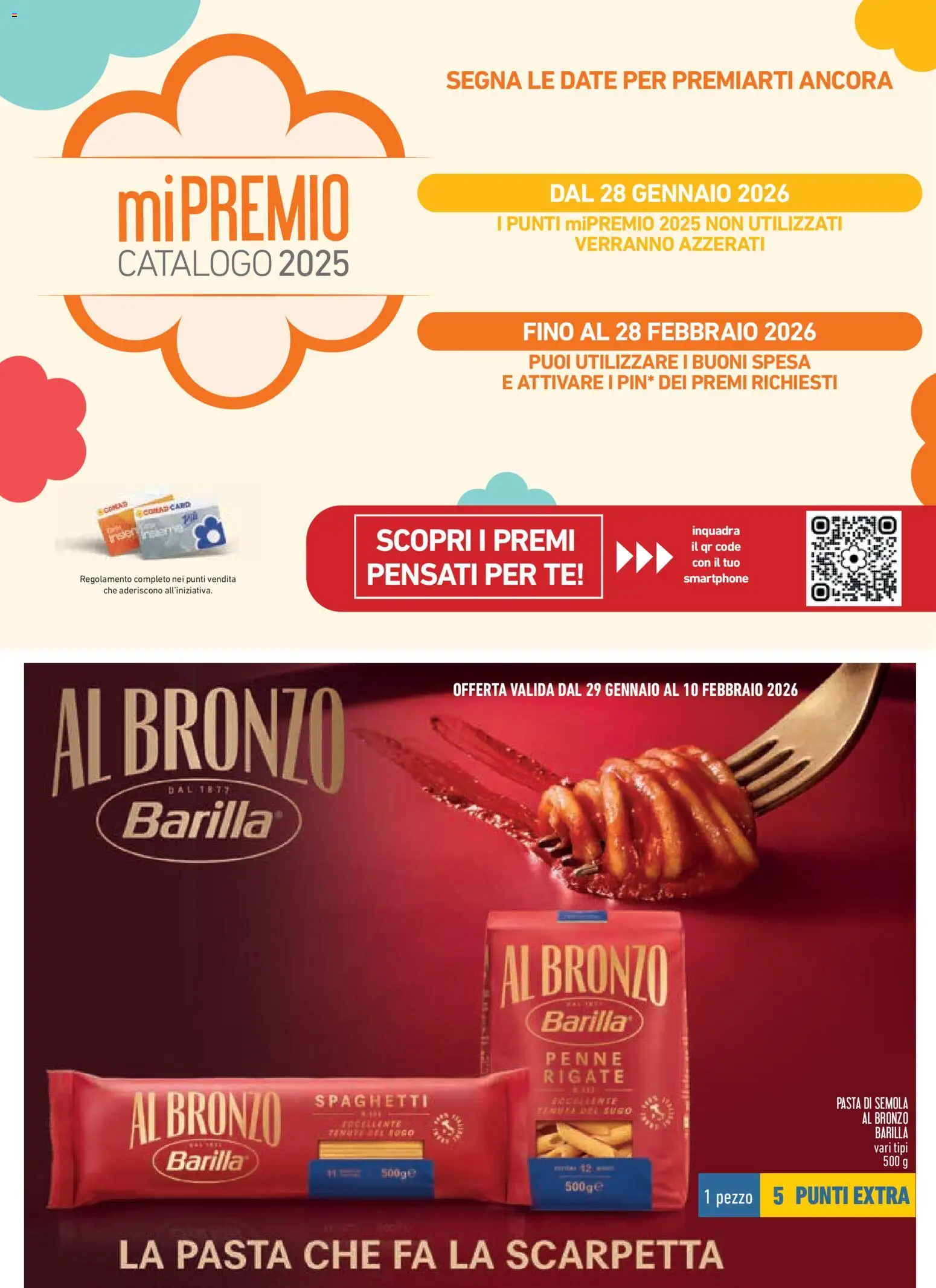 Volantino Conad del 29.01.2026 | Pagina: 3 | Prodotti: Tè, Pasta, Smartphone, Sugo