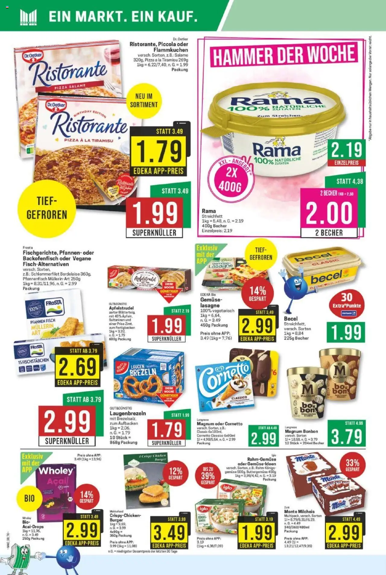 Marktkauf Prospekt 	 – gültig ab 29.09.2025 | Seite: 8 | Produkte: Ristorante, Box, Iglo, Frosta
