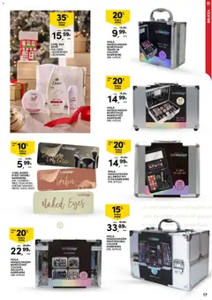 Pré-visualização Continente - Açores válido de 18.11.2025 | Página: 17 | Produtos: Maquilhagem, Gel de banho, Desodorizante, Sombras