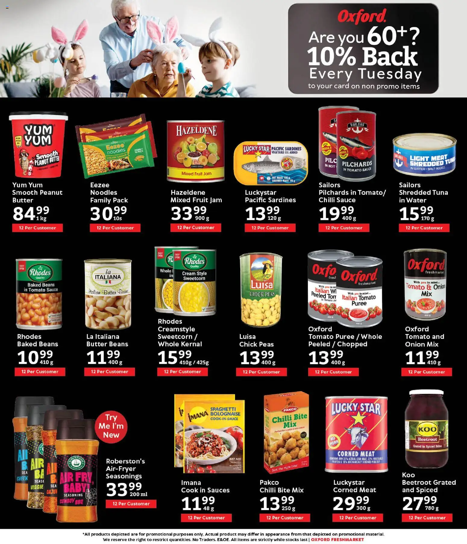 New Oxford Freshmarket catalogue – valid from 03.03.2026 | Page: 9 | Products: Jam, Butter, Oil, Cream