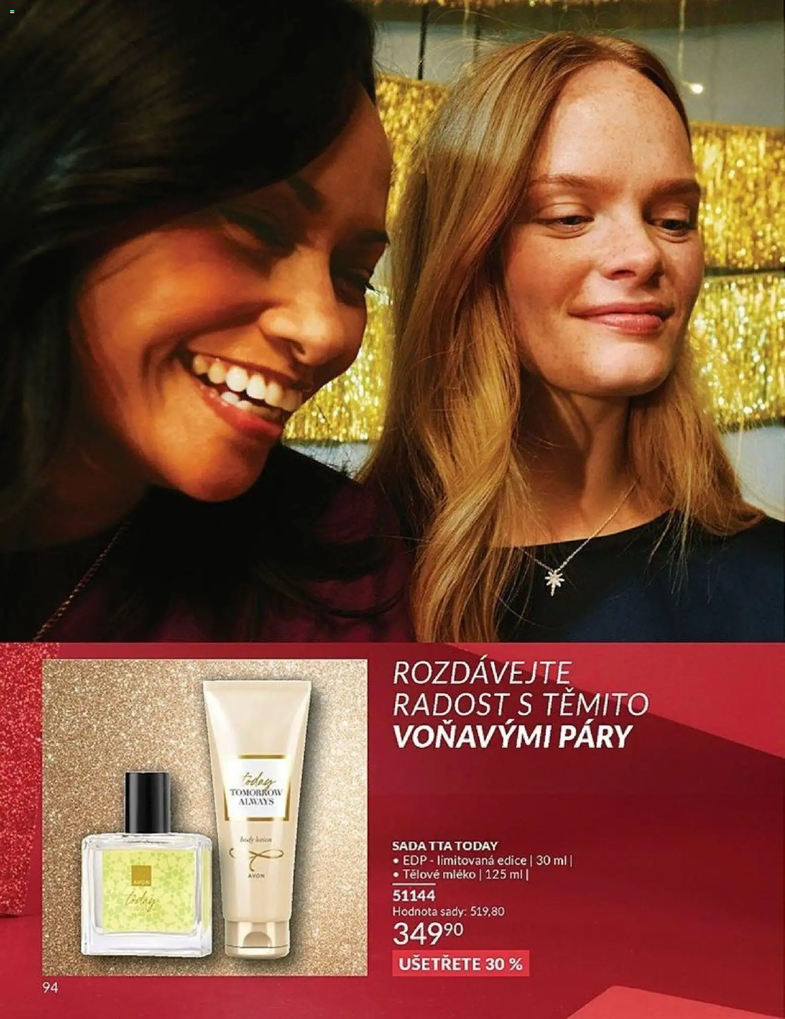 Avon Black Friday od 01.11.2025 | Strana: 94 | Produkty: Tělové mléko, Mléko, Body