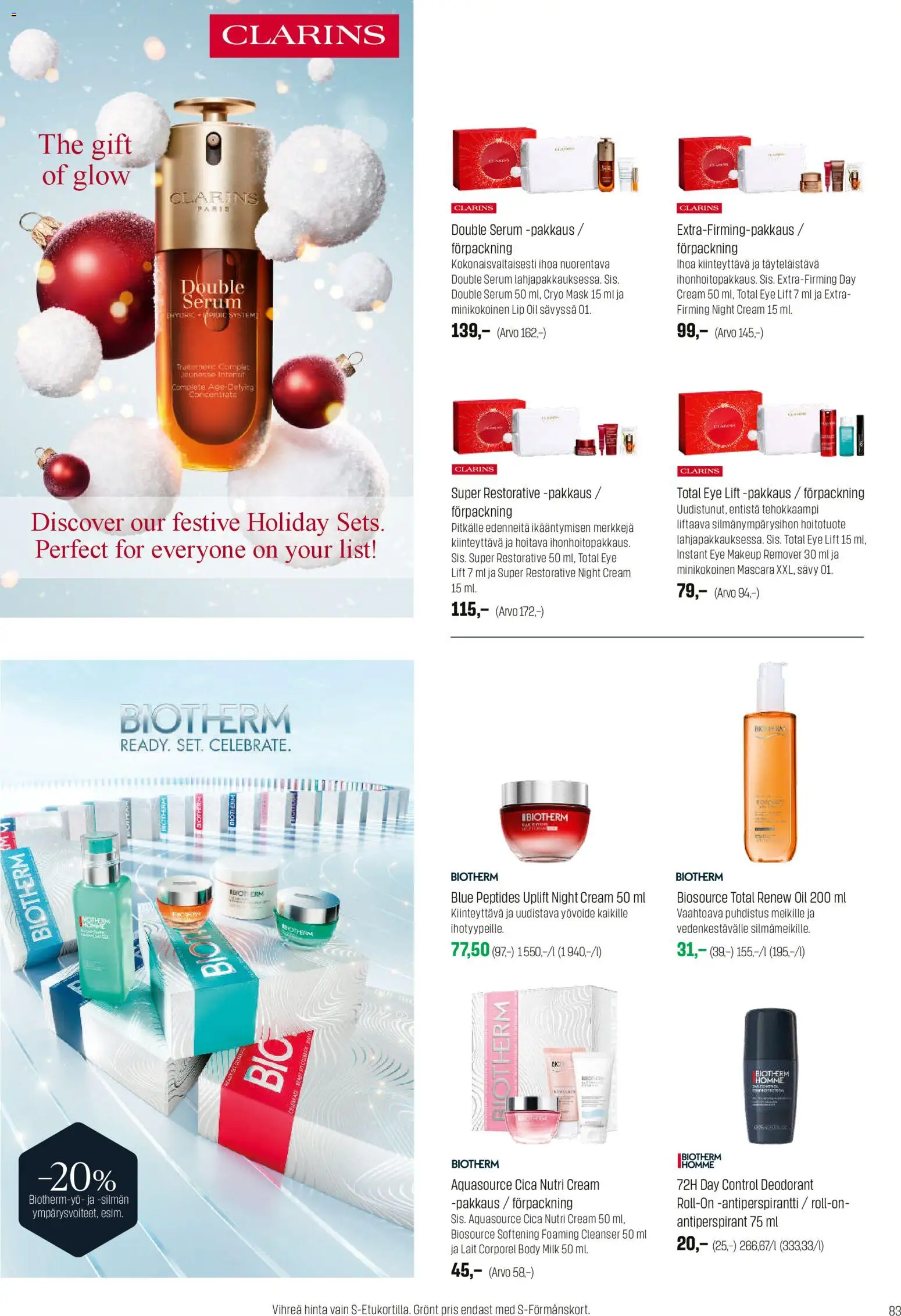 Sokos tarjoukset – voimassa 12.11.2025 alkaen | Sivu: 83 | Tuotteet: Yövoide, Antiperspirantti