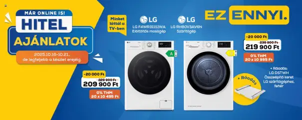 Euronics Akciós újság - amely érvényes a következő dátumtól: 16.10.2025 | Oldal: 4