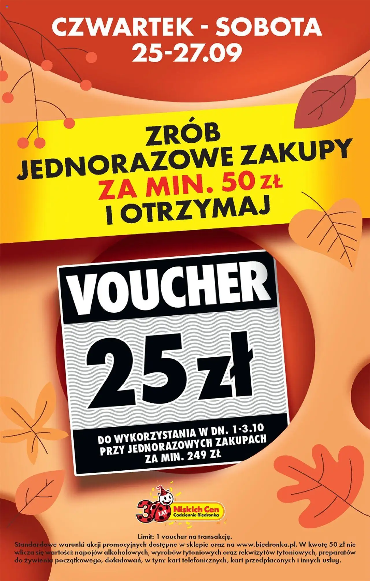 Biedronka gazetka - Oferta w tym tygodniu od 25.09.2025 | Strona: 20