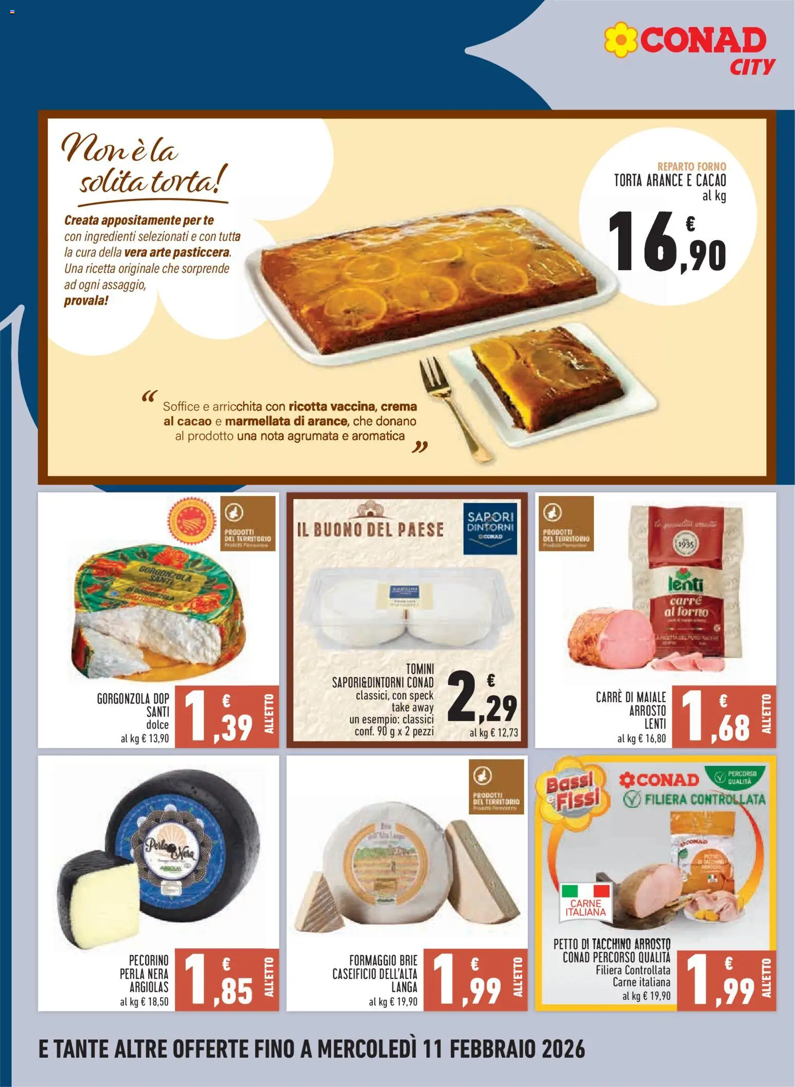 Volantino Conad del 29.01.2026 | Pagina: 10 | Prodotti: Speck, Tè, Torta, Marmellata