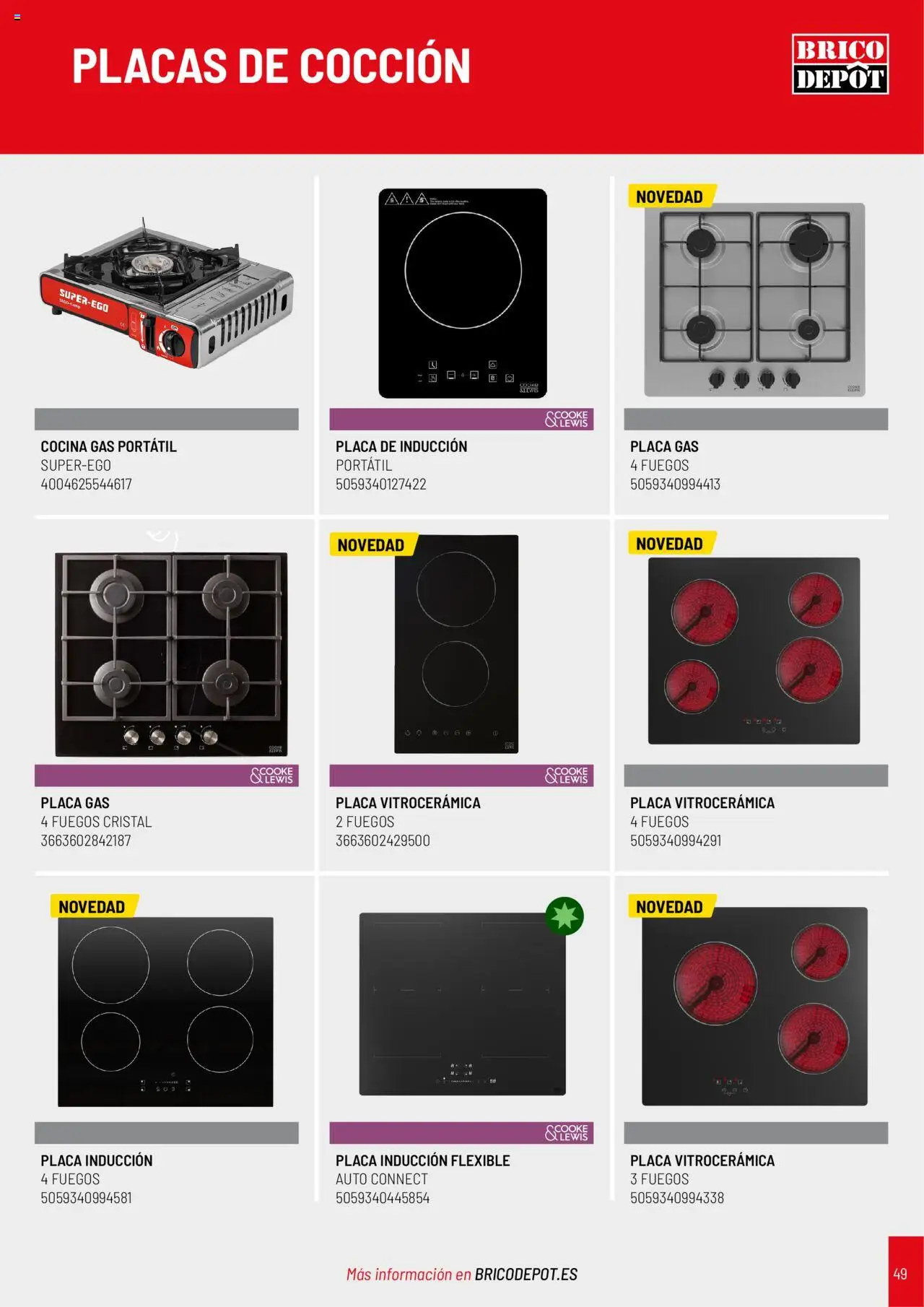 Brico Depôt Cocinas │ válido desde el 01.04.2025 | Página: 49 | Productos: Cocina