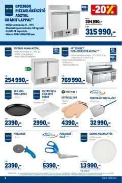 Metro - Professzionális irodai megoldások - amely érvényes a következő dátumtól: 02.11.2025 | Oldal: 6 | Termékek: Pizzalapát, Asztal, Munkaasztal, Doboz