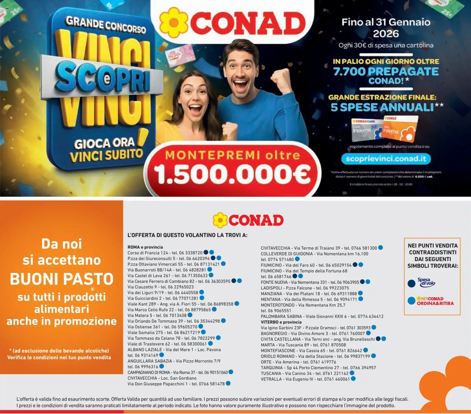 Volantino Conad del 14.01.2026 | Pagina: 27 | Prodotti: Stampa