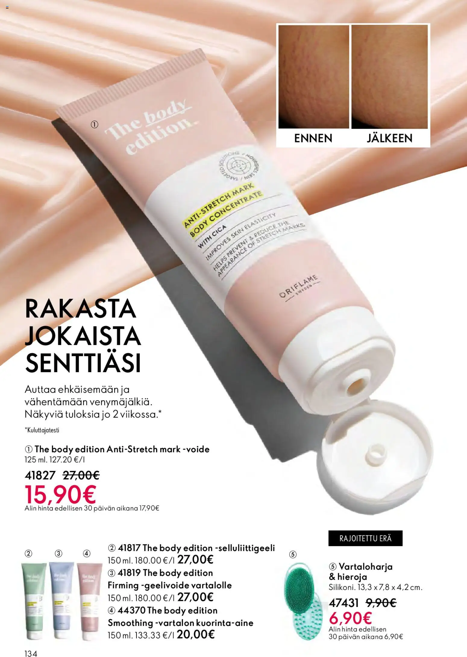 Oriflame - Esite 05 – voimassa 01.04.2026 alkaen | Sivu: 134