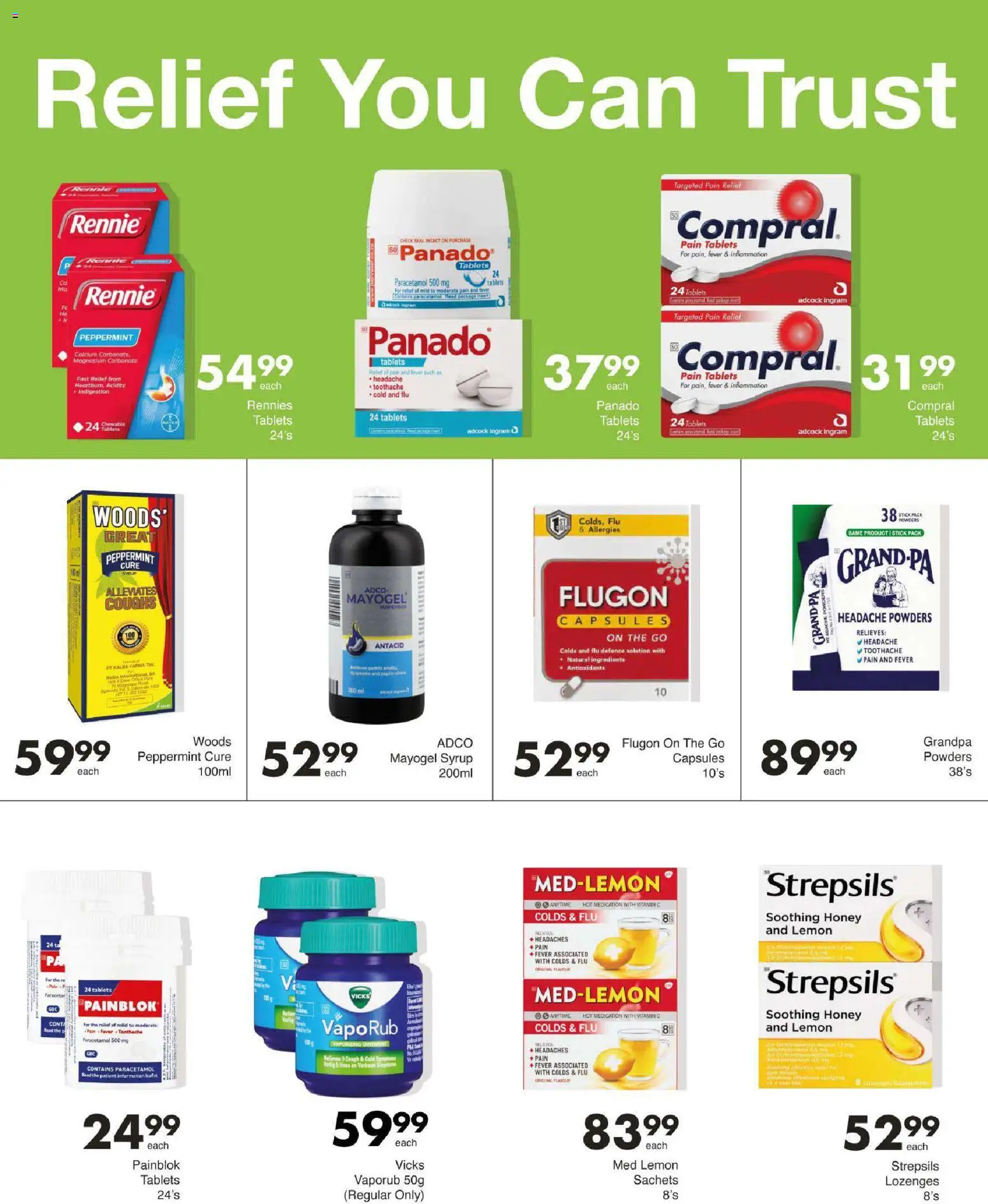 New Save catalogue – valid from 12.02.2026 | Page: 58 | Products: Hat, Lozenges, Syrup, Lemon