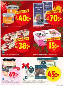 ICA Supermarket - erbjudanden - Förhandsvisning av reklamblad från butik ICA Supermarket aktuell från 15.12.2025 | Sida: 3 | Produkter: Rödbetssallad, Räkor, Kalkon, Sallad