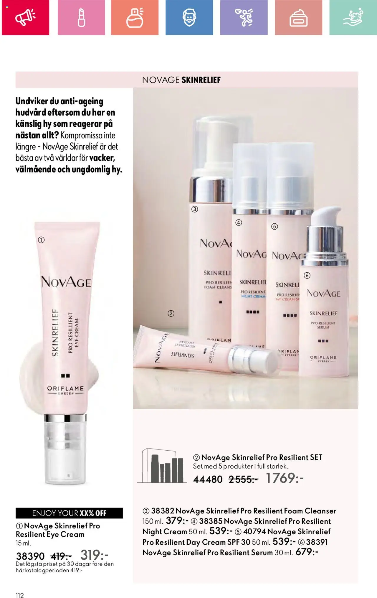 Oriflame reklamblad aktuell från 03.08.2025 | Sida: 112 | Produkter: Set, Serum