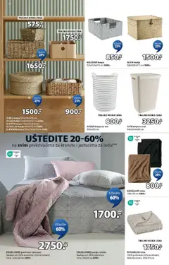 Jysk katalog - pregled Jysk kataloga - važi od 15.10.2025 | Strana: 14 | Proizvode: Jastuk, Kutija, Korpa, Korpa za veš