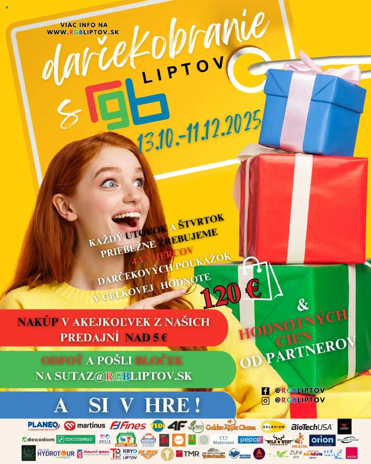 Nové RGB Liptov, s.r.o. akcie – leták je platný od 16.10.2025 | Strana: 1 | Produkty: Apple