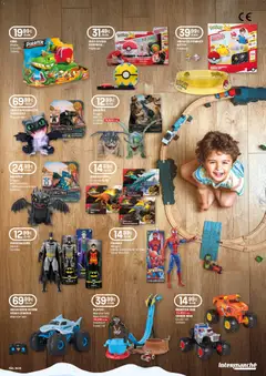 Pré-visualização Intermarché - Brinquedos Super válido de 13.11.2025 | Página: 19 | Produtos: Agua, Rádio