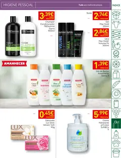 Pré-visualização Recheio folheto válido de 03.02.2026 | Página: 45 | Produtos: Condicionador, Hidratante corporal, Gel de banho, Banho