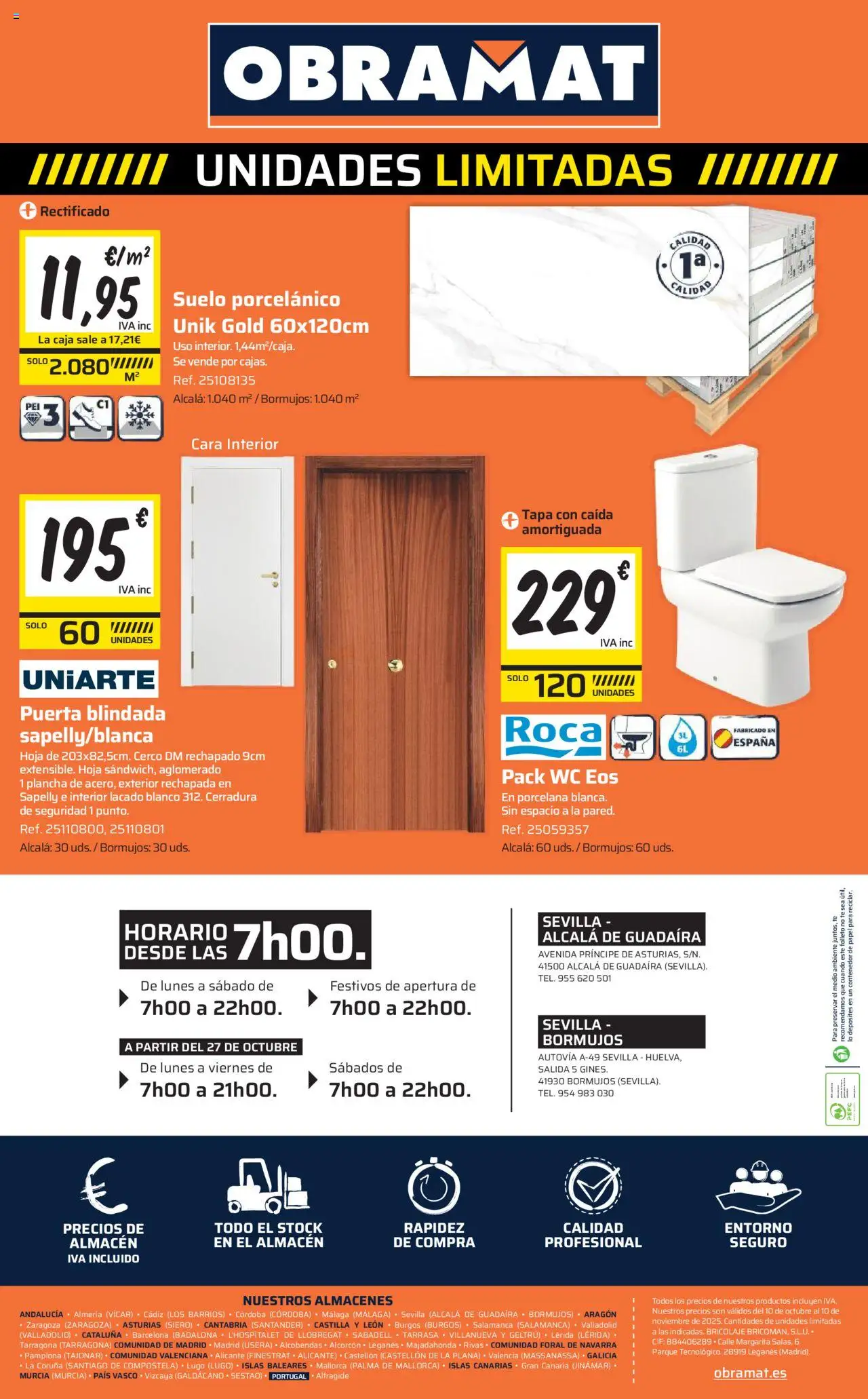 Obramat - Sevilla  │ válido desde el 10.10.2025 | Página: 80 | Productos: Té, Plancha, Caja