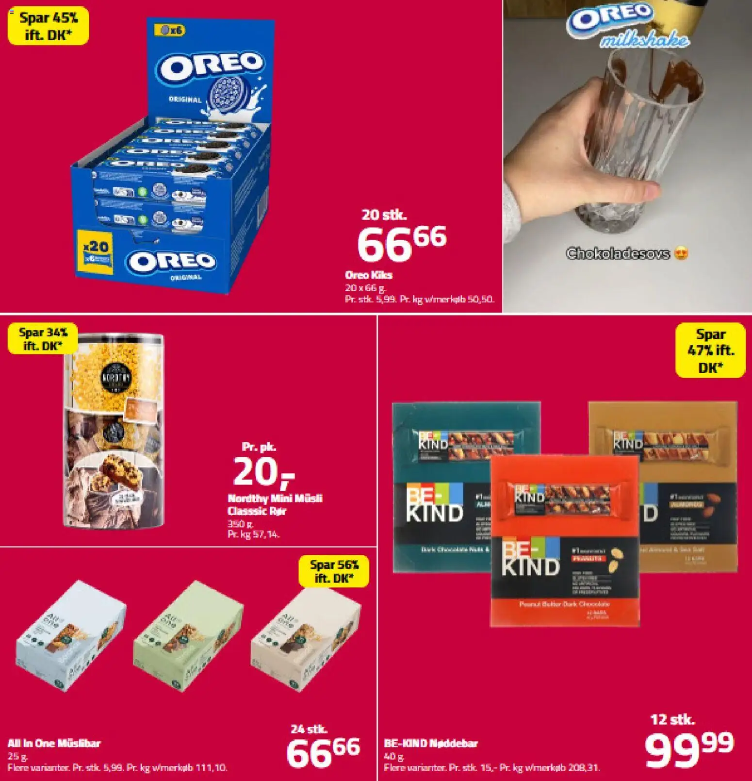 Fleggaard tilbudsavis – gyldig fra 10.12.2025 | Side: 3 | Produkter: Milkshake, Müsli, Oreo