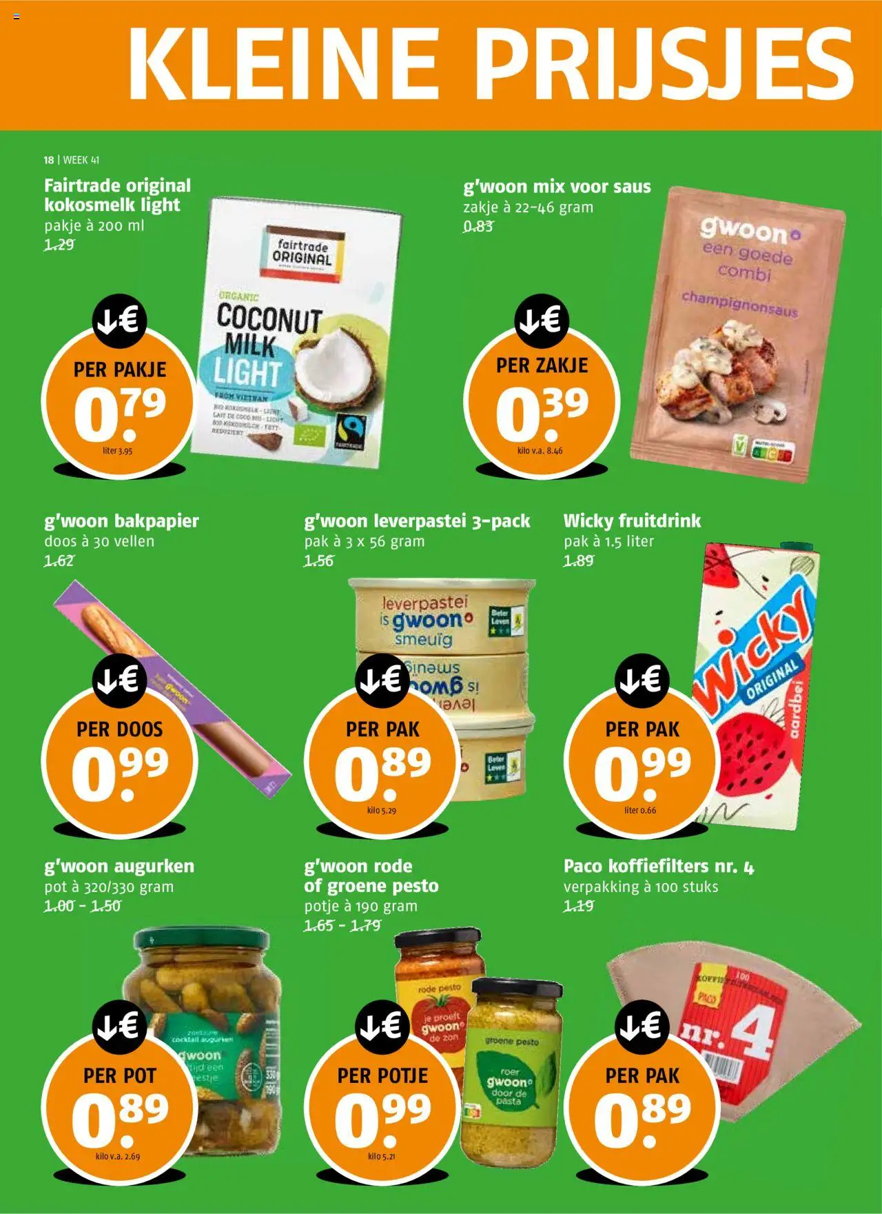 {H1} | Pagina: 18 | Producten: Pasta, Málnaecet, Saus, Aardbei
