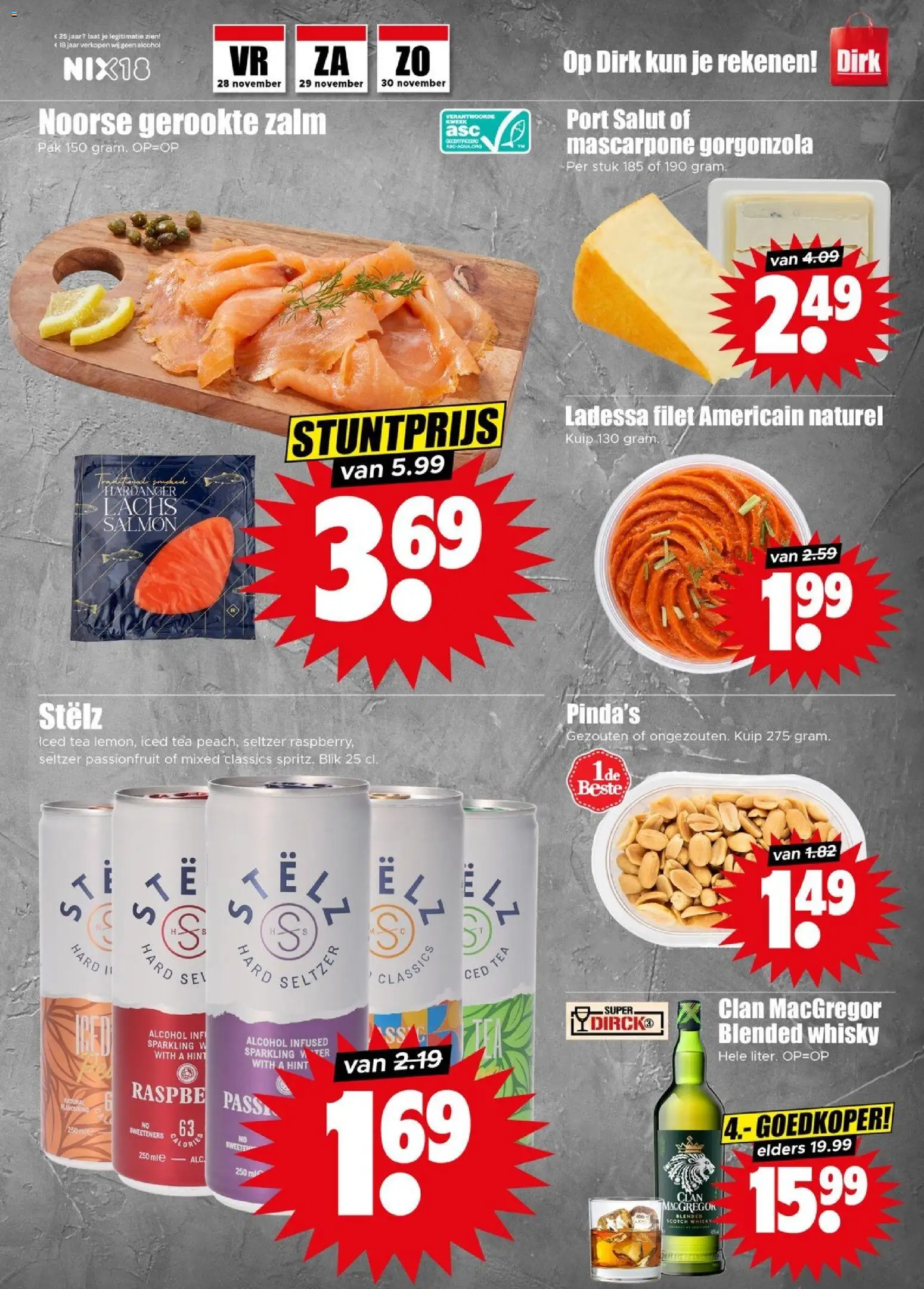 {H1} | Pagina: 9 | Producten: Zalm, Whisky, Alcohol