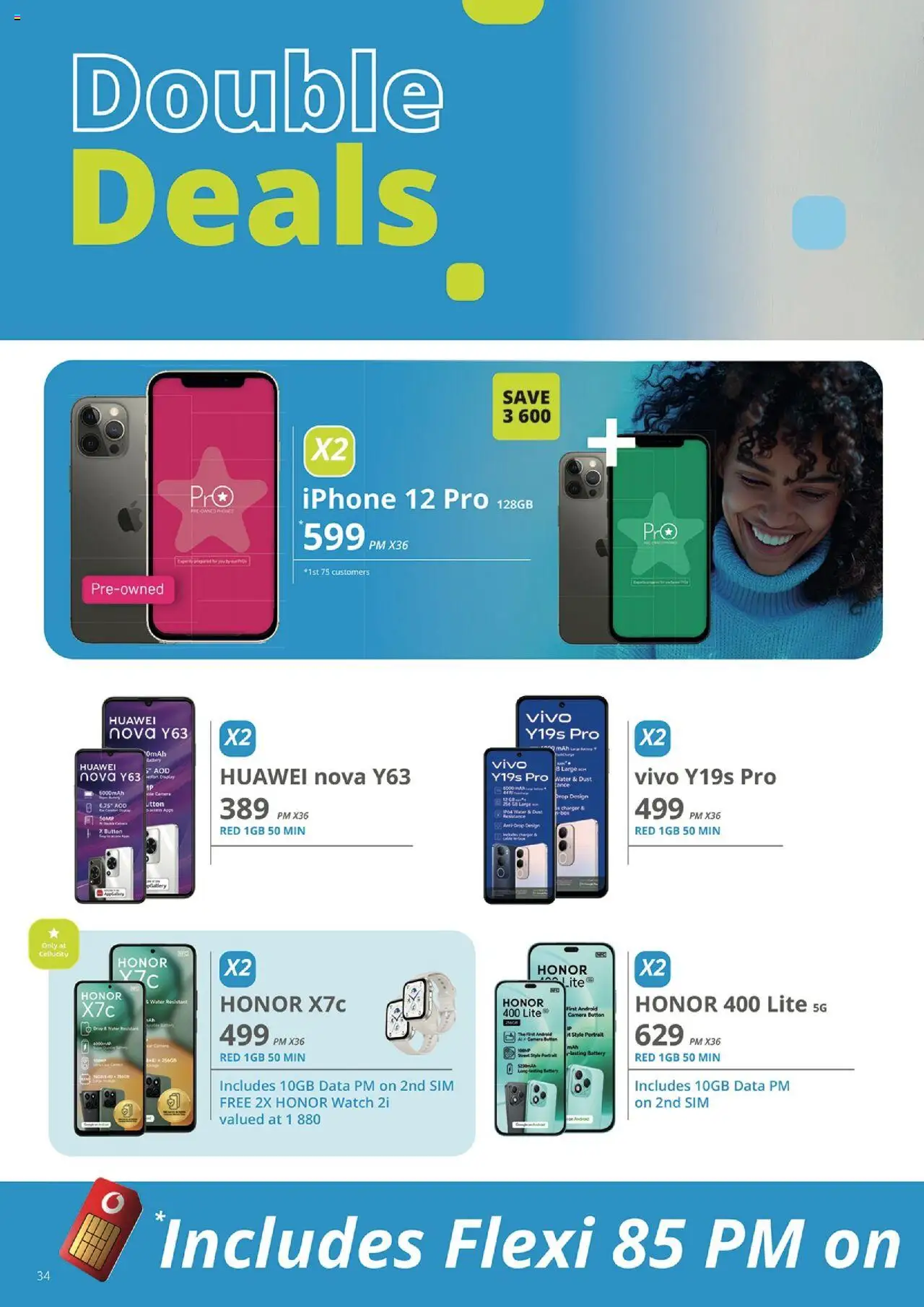 New Cellucity catalogue – valid from 09.09.2025 | Page: 34 | Products: Watch, Battery, Charger, Water