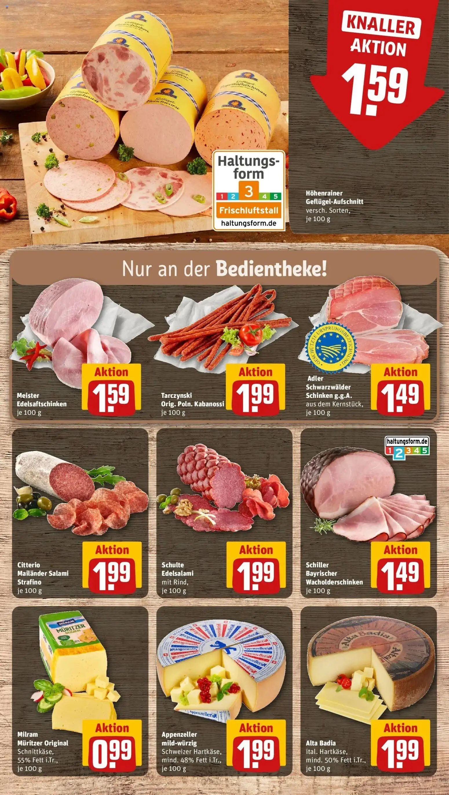 Rewe Prospekt Hassloch	 – gültig ab 12.04.2026 | Seite: 7 | Produkte: Milram, Salami, Schinken