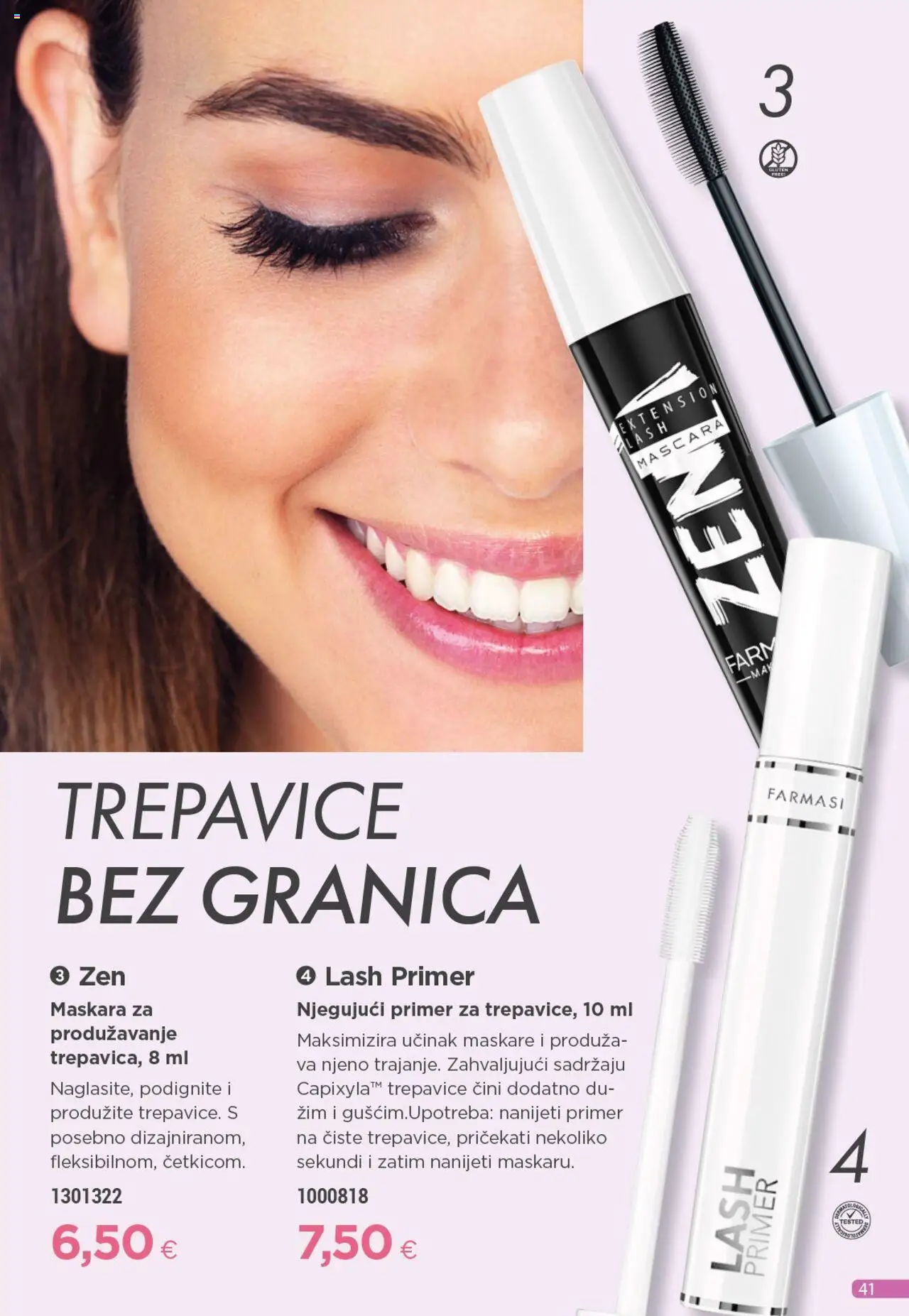 Farmasi katalog | vrijedi od 01.08.2025 | Stranica: 41 | Proizvodi: Primer, Maskara