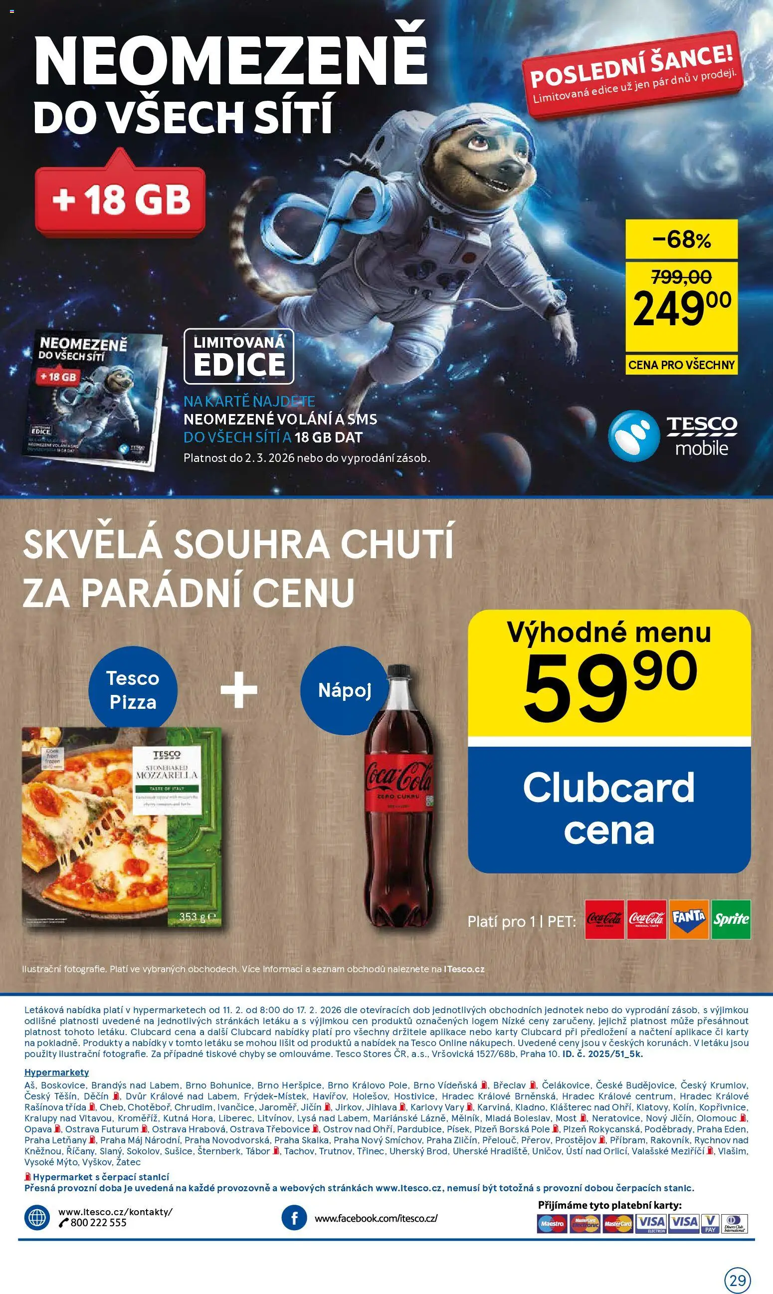 Tesco leták - Hypermarket od 11.02.2026 | Strana: 29