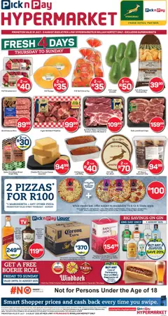 Preview of Pick n Pay specials valid from 31.07.2025