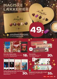 Super Brugsen - Tilbudsavis gyldig fra 12.12.2025 | Side: 27 | Produkter: Vaniljekranse, Nødder, Mandler, Nougat