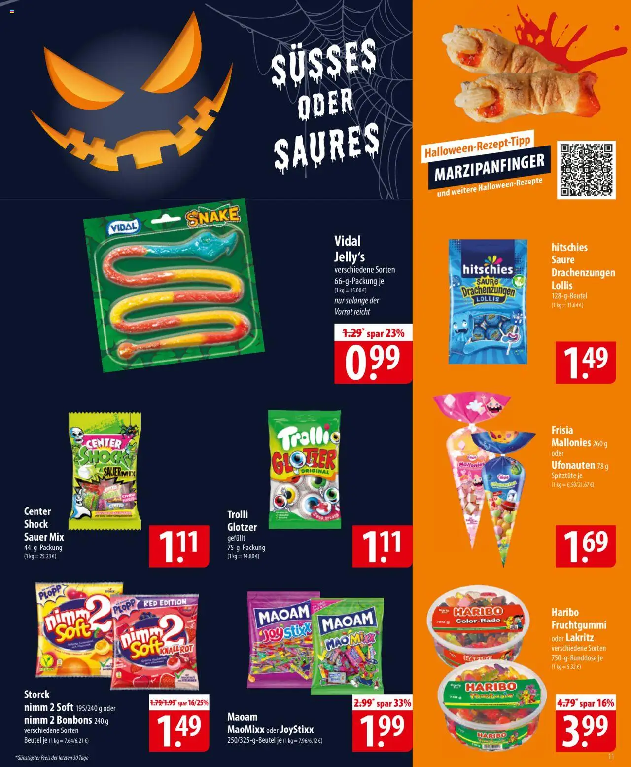 Famila Prospekt 	 – gültig ab 27.10.2025 | Seite: 11 | Produkte: Haribo