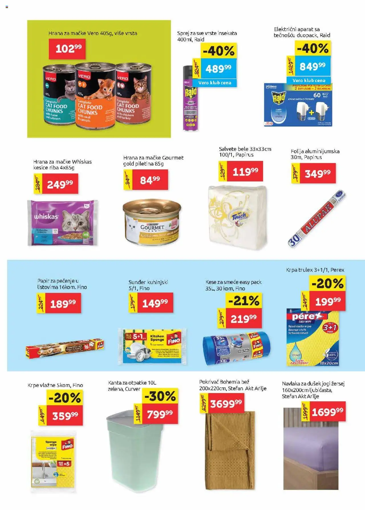 SuperVERO katalog - važi od 21.08.2025 | Strana: 25 | Proizvode: Dušek, Salvete, Whiskas, Riba