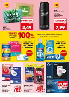 Kaufland gazetka - Super Sobota od 14.06.2025 | Strona: 27 | Produkty: Depilator, Pomadka, Maszynki do golenia, Body