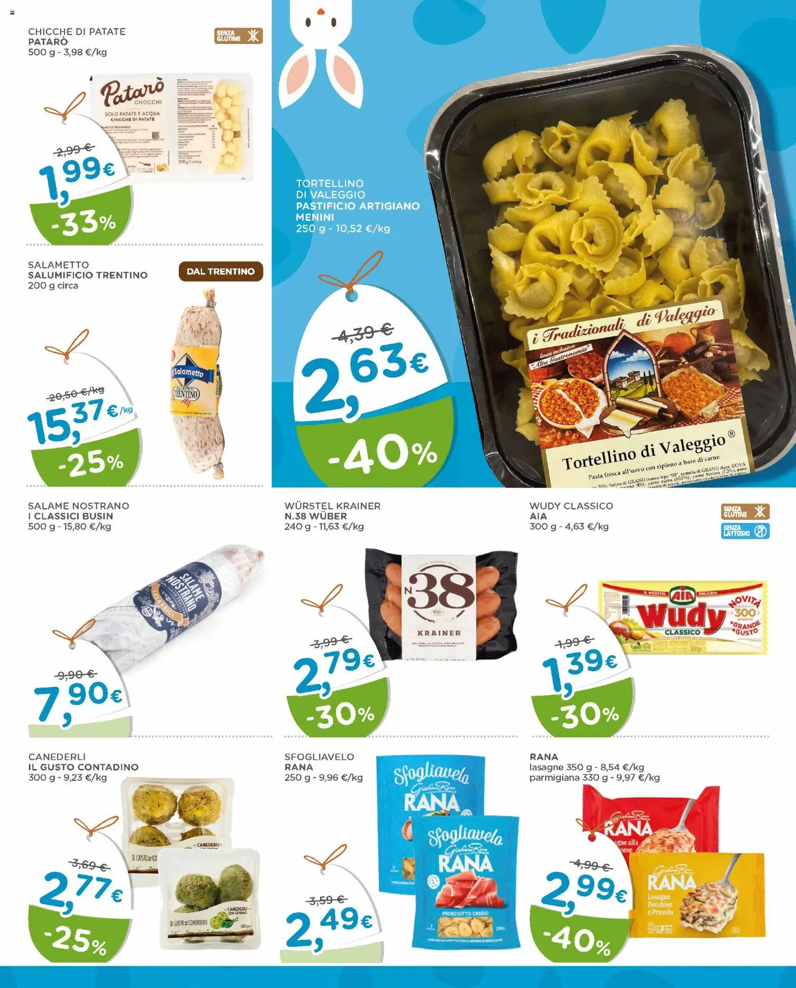 Volantino Poli del 25.03.2026 | Pagina: 19 | Prodotti: Salame, Patate, Provola, Gnocchi