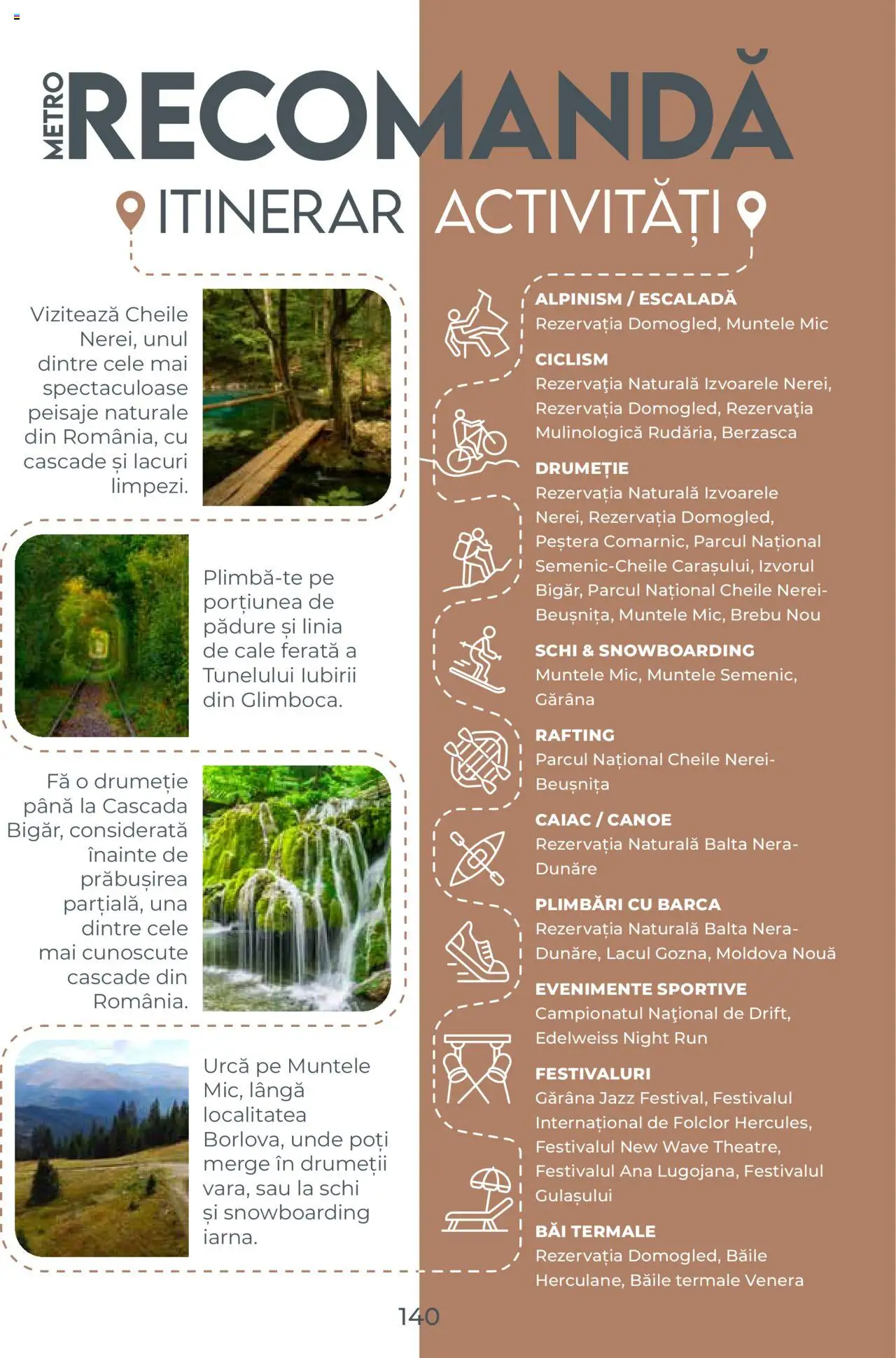 Metro catalog - Ghid de călătorie România – valabil de la 01.08.2025 | Pagină: 140