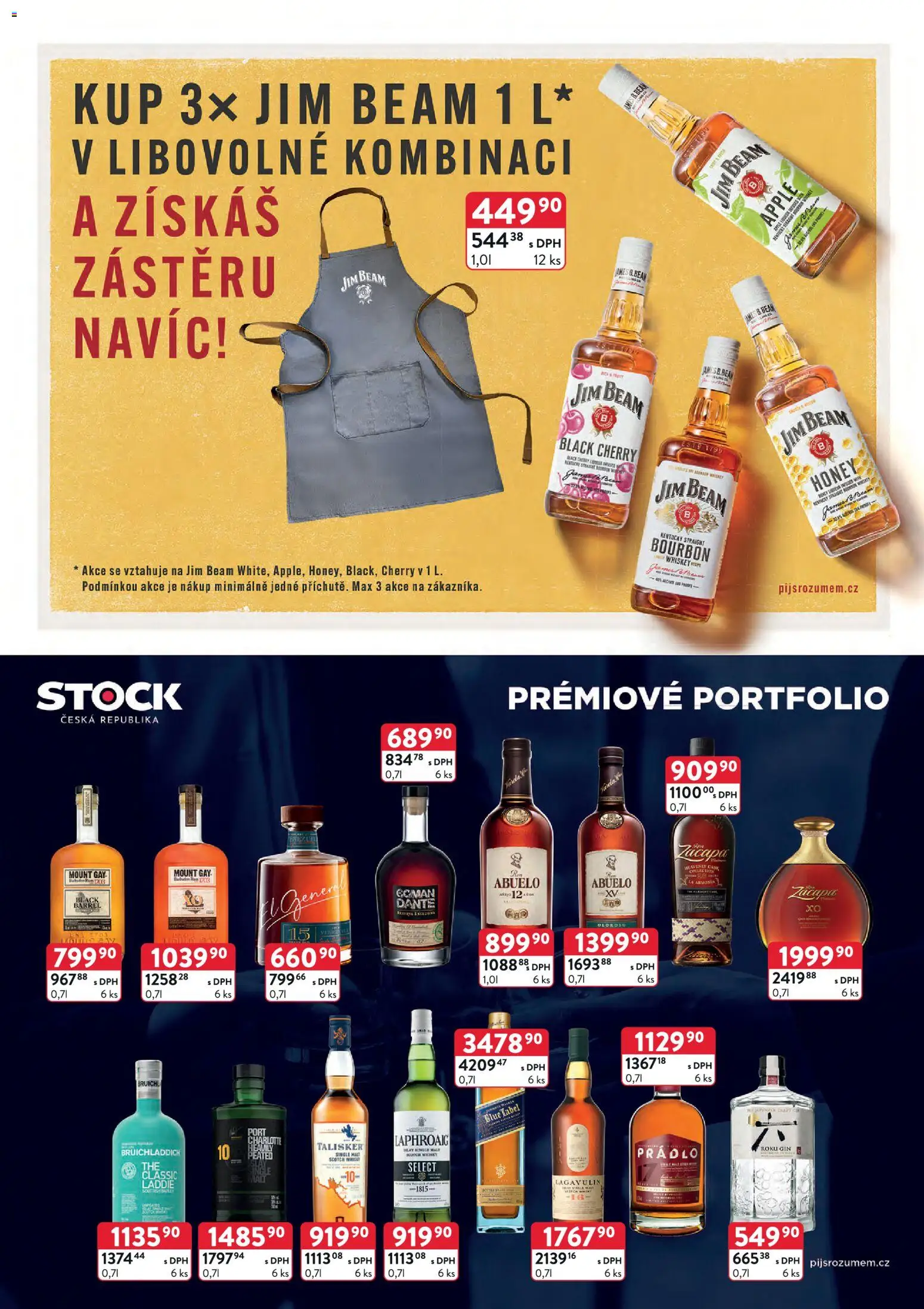 Astur & Qanto leták - Velkoobchod 12/2025 od 01.12.2025 | Strana: 21 | Produkty: Jim beam honey, Whiskey, Gin, Apple