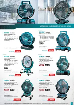 Noul catalog Makita – valabil de la 01.07.2025 | Pagină: 21 | Produse: Încărcător, Adaptor, Ventilator