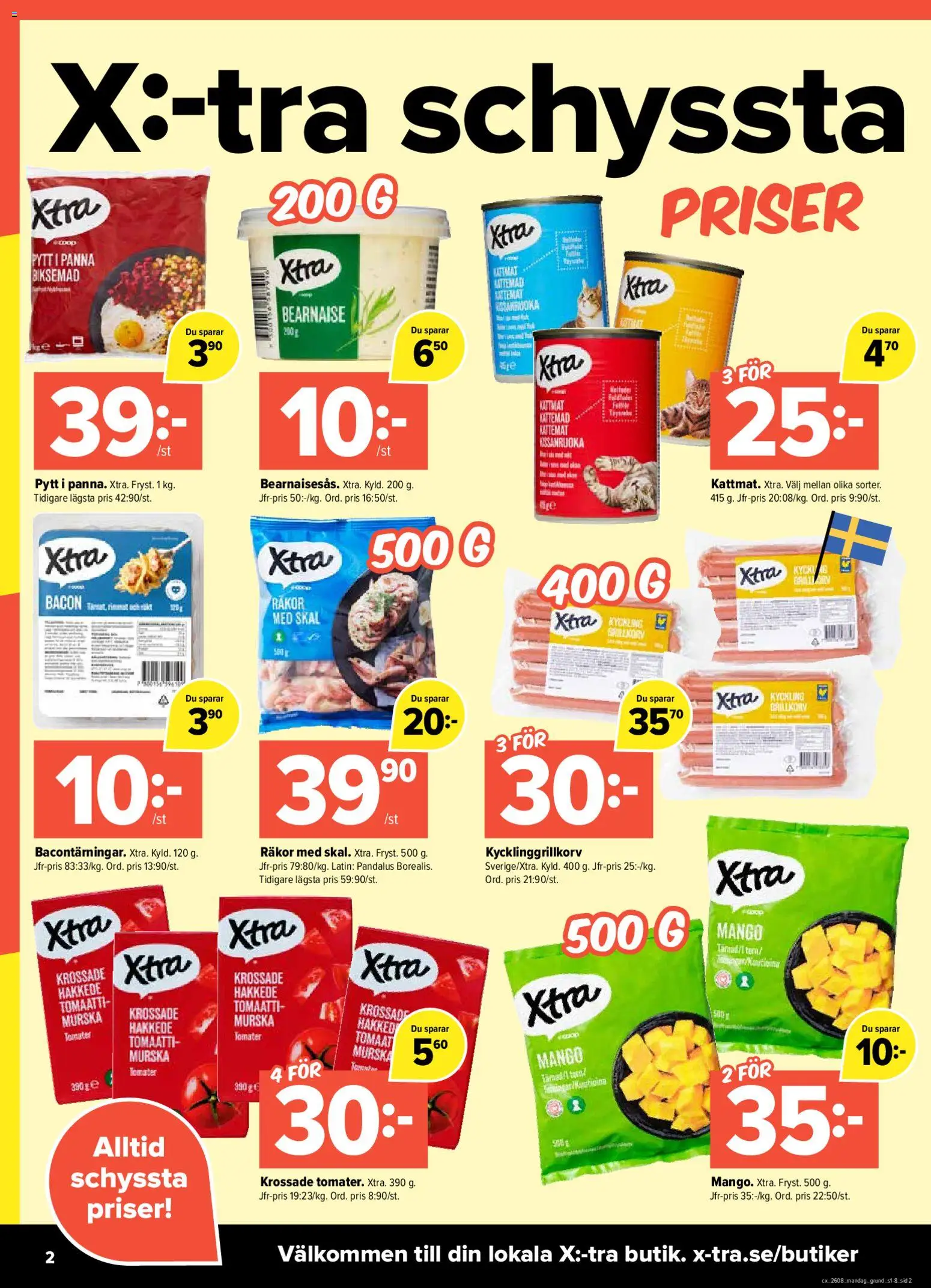 Coop X:-TRA reklamblad aktuell från 16.02.2026 | Sida: 2