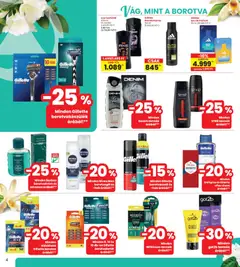 Interspar Szépség katalógus - amely érvényes a következő dátumtól: 09.04.2026 | Oldal: 4 | Termékek: Old spice, Body, Borotva, Parfüm