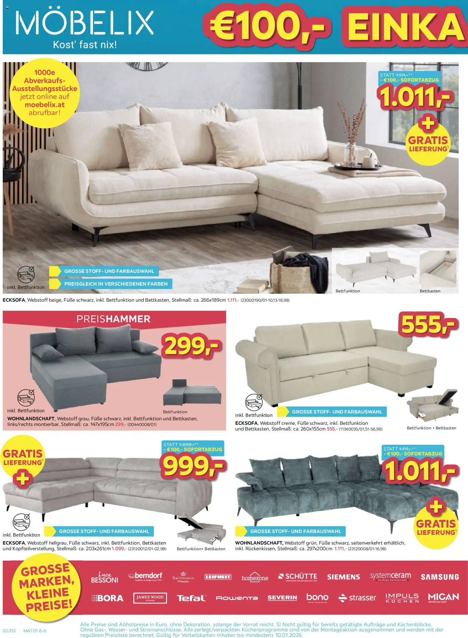 Möbelix Räumungs-Verkauf gültig ab 30.12.2025 | Seite: 2