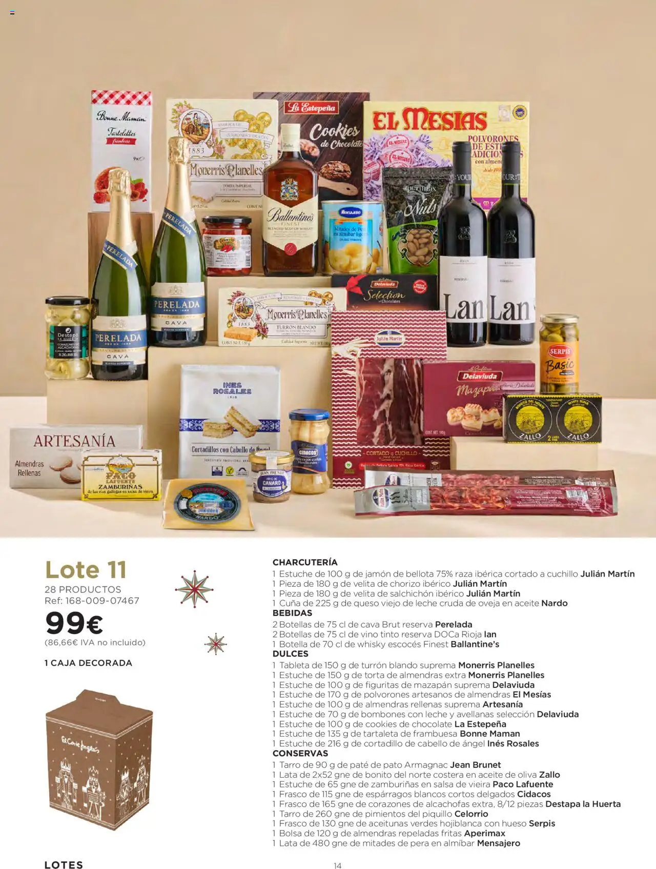 El Corte Inglés ofertas │ válido desde el 06.10.2025 | Página: 14 | Productos: Aceite, Chocolate, Jamón, Tableta