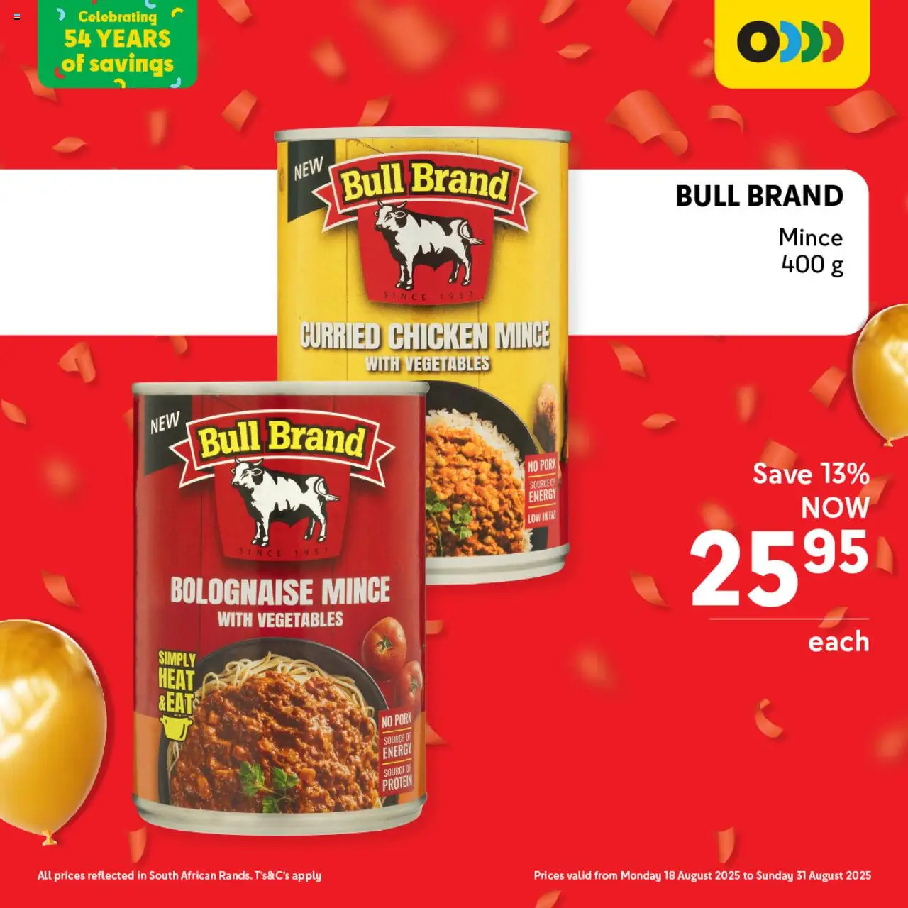 Makro Birthday Deals Pantry │ valid from 18.08.2025 | Page: 13 | Products: Detergente líquido, Chicken, Vegetables