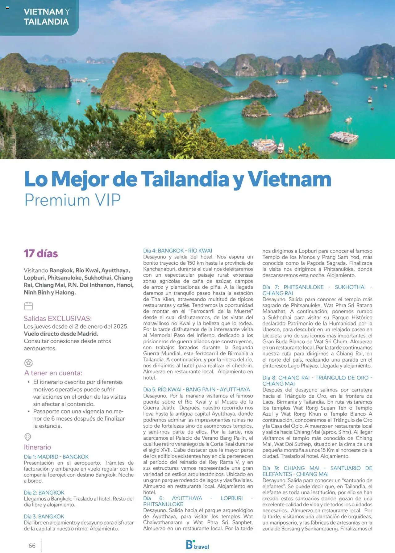 B the travel brand Asia 2025 │ válido desde el 15.11.2024 | Página: 66 | Productos: Bicicleta, Arroz
