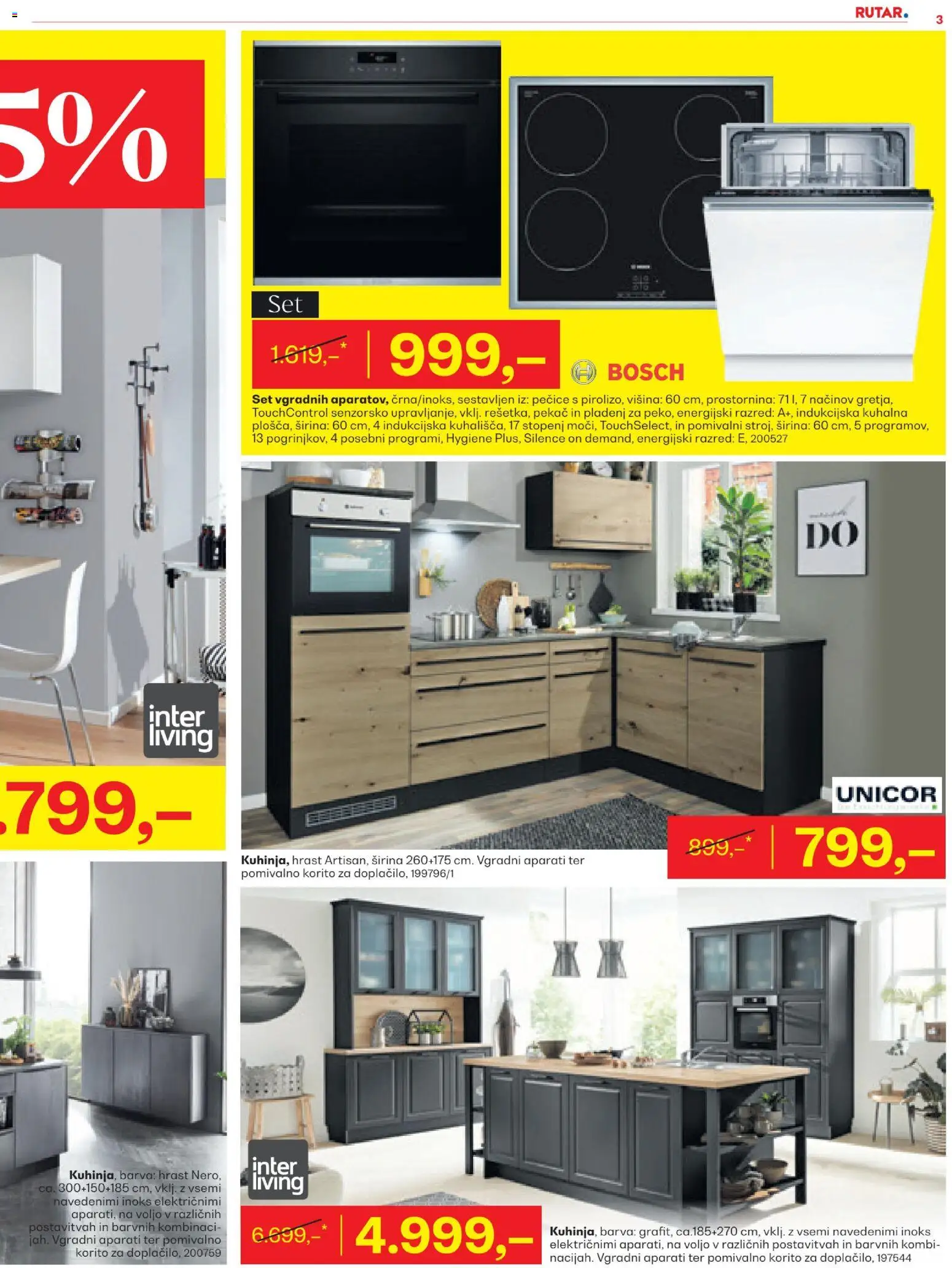 Novi Rutar katalog ponudbe – veljaven od 15.01.2026 | Stran: 3 | Izdelki: Pomivalno korito, Barva