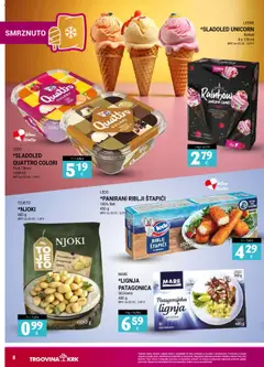 Trgovina Krk katalog | vrijedi od 16.09.2025 | Stranica: 8 | Proizvodi: Riblji štapići, Njoki, Ledo, Kornet