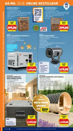 Hofer AT Akciós újság - amely érvényes a következő dátumtól: 19.12.2025 | Oldal: 36