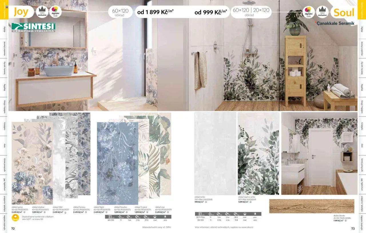 Siko koupelny katalog Koupelny 2025/2026 od 14.10.2025 | Strana: 37 | Produkty: Dlažba, Wc