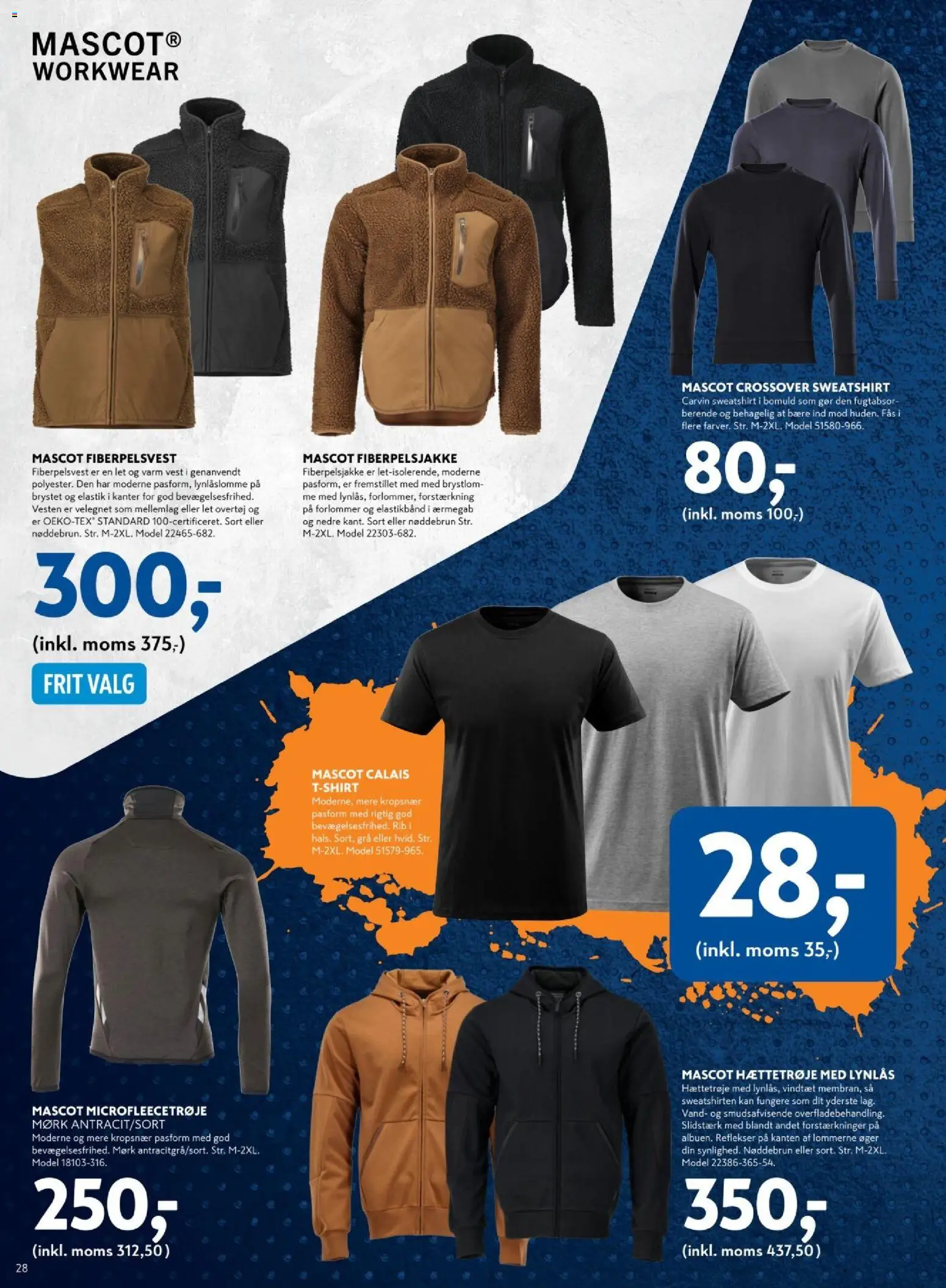 Davidsen tilbudsavis – gyldig fra 24.04.2026 | Side: 28 | Produkter: Hættetrøje, Vest, Søm