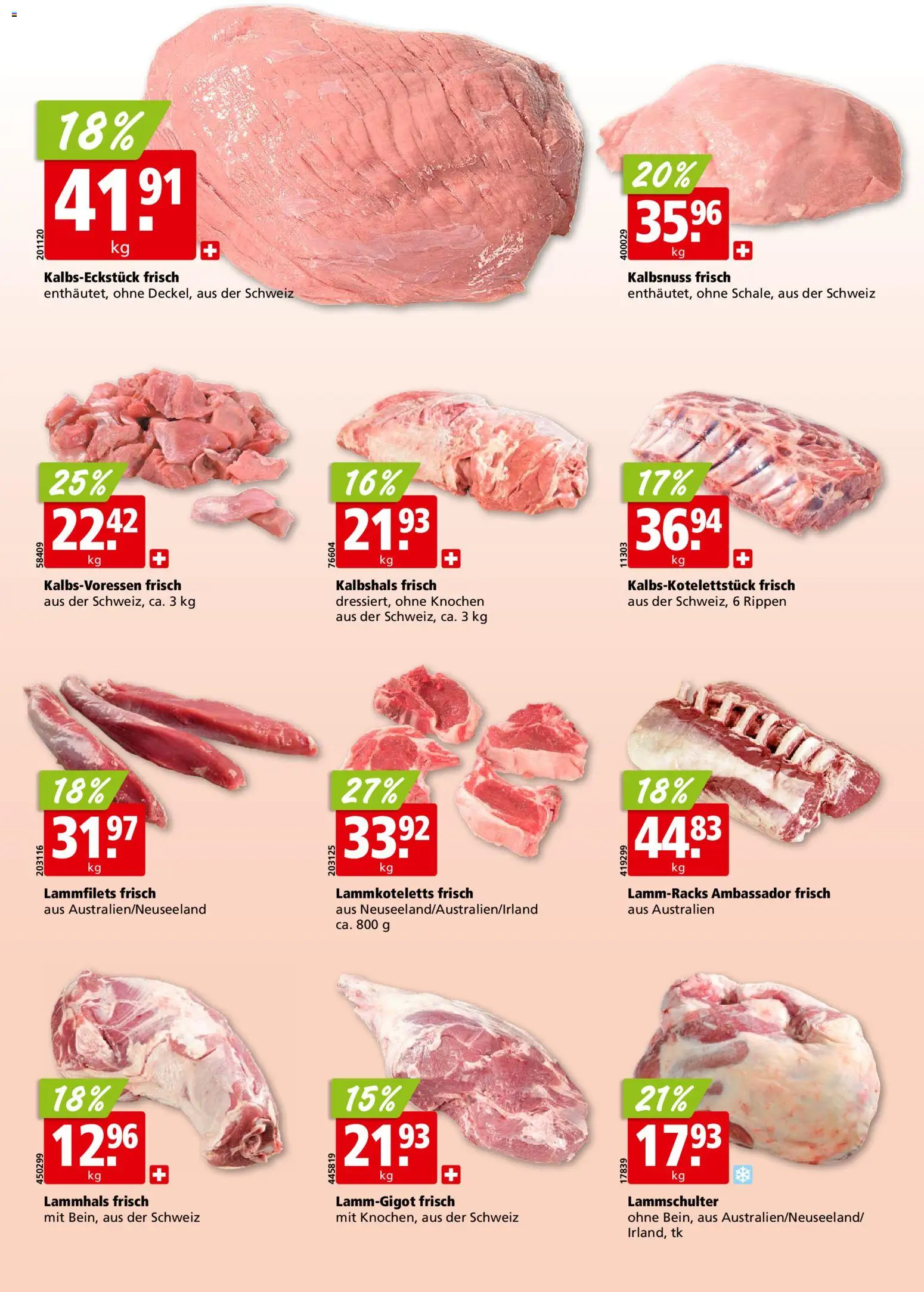 Aligro aktionen Chavannes, Matran, Genf, Sitten – gültig ab 20.04.2026 | Seite: 8
